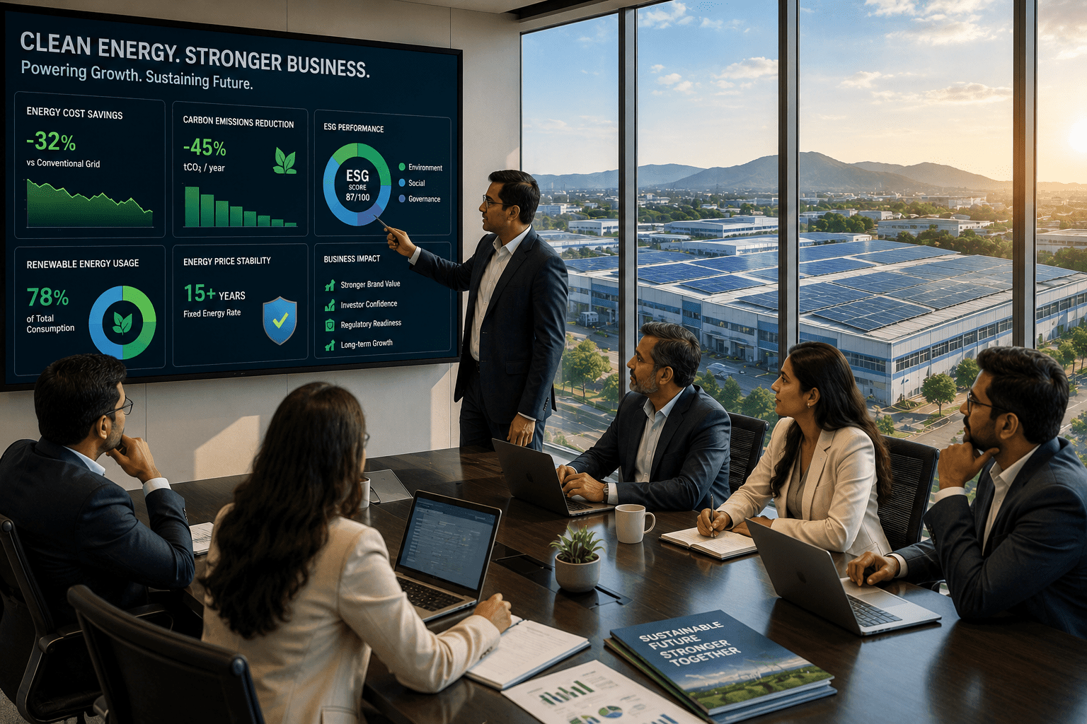 Clean Energy Is No Longer Just About Saving Money — It's About Building a Stronger Business