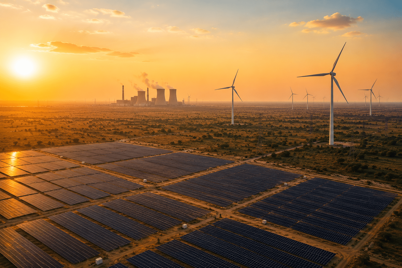India's Coal to Renewable Energy Transition