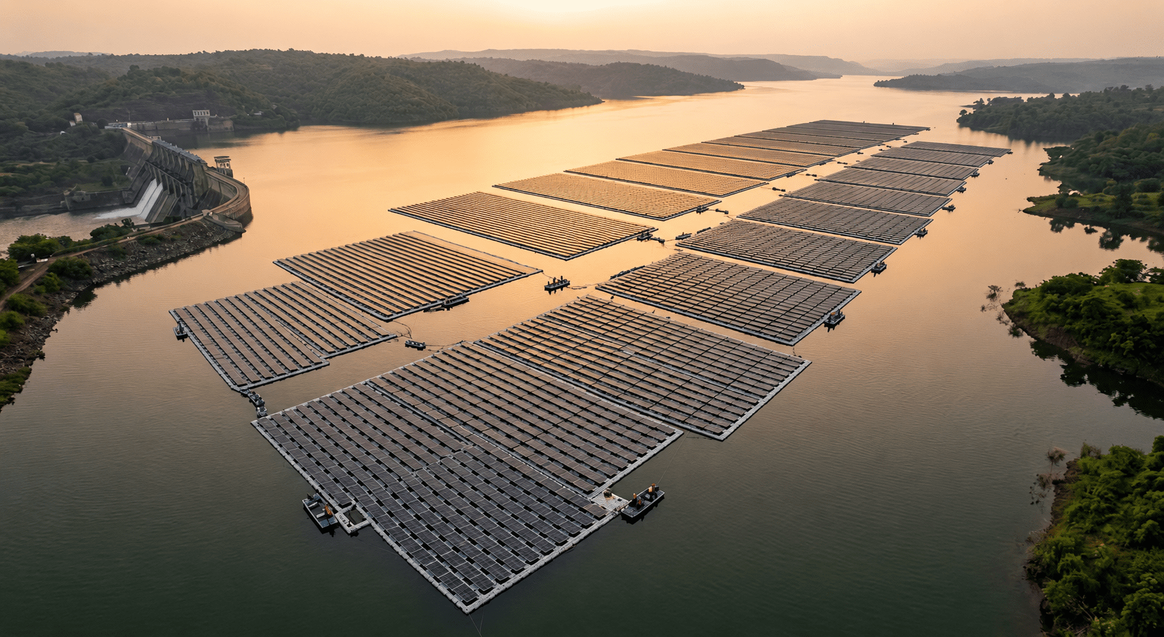 Floating Solar Gains Momentum in India as Project Pipeline Surpasses 1 GW