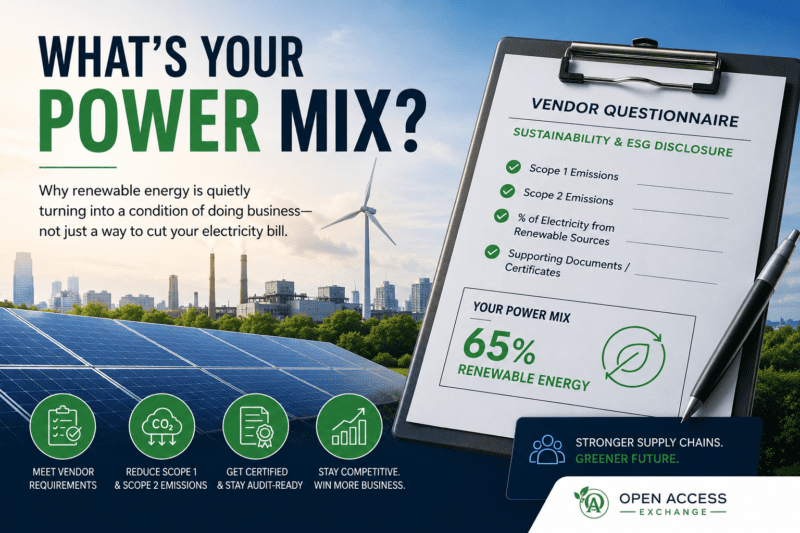 The New Question on Your Customer's Vendor Form: 