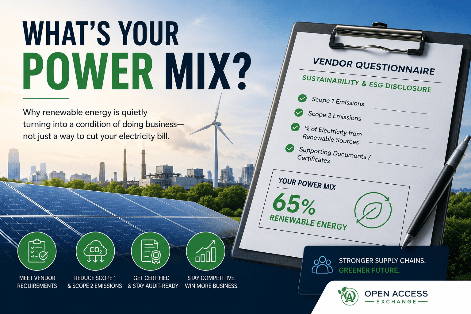 The New Question on Your Customer's Vendor Form: 