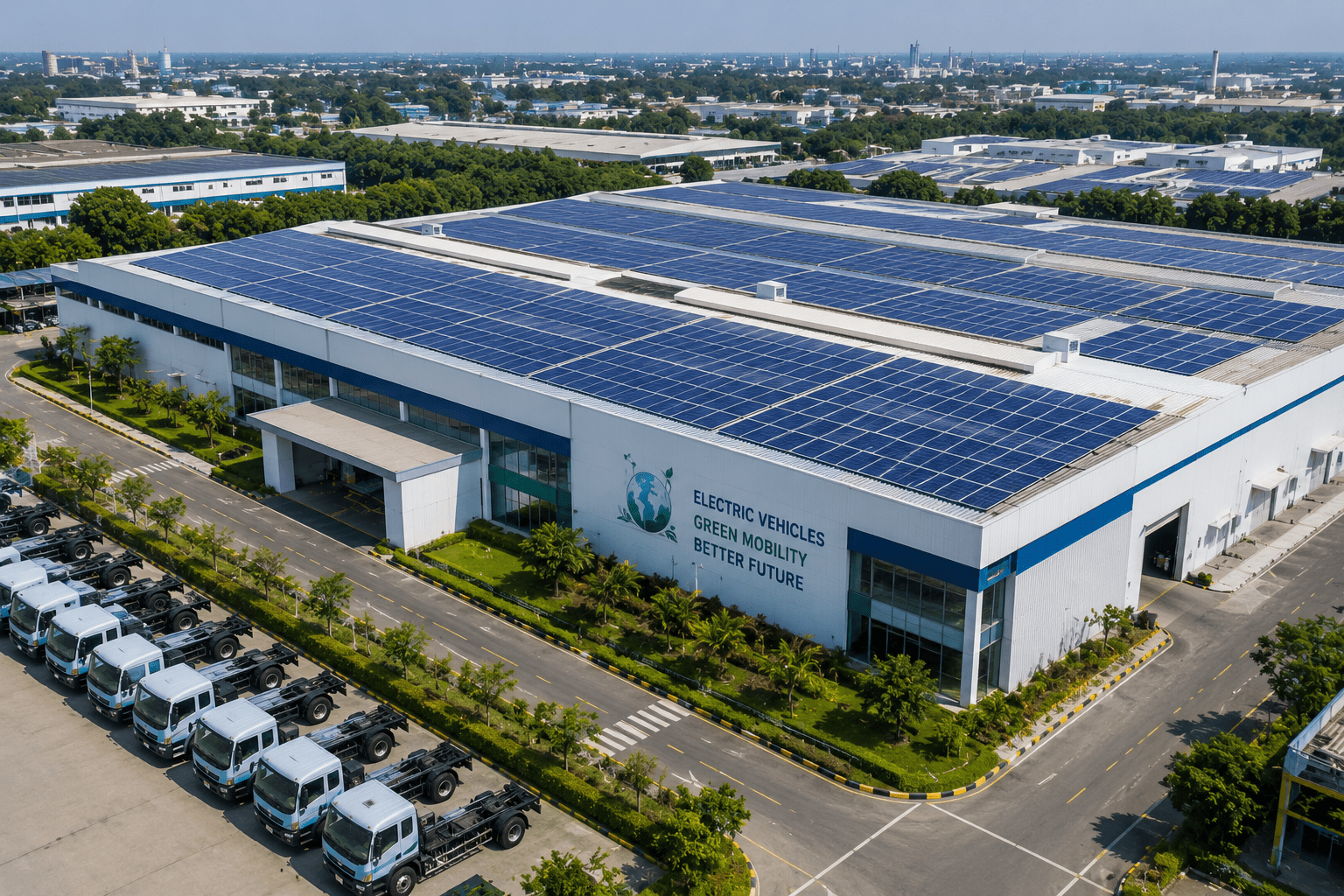 Ashok Leyland Expands Clean Energy Use with Rooftop Solar at EV Plant