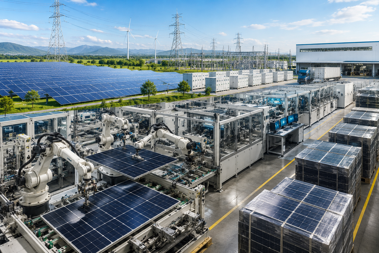 India's Solar Manufacturing Push Faces Setback as Domestic Cell Shortage Disrupts Production