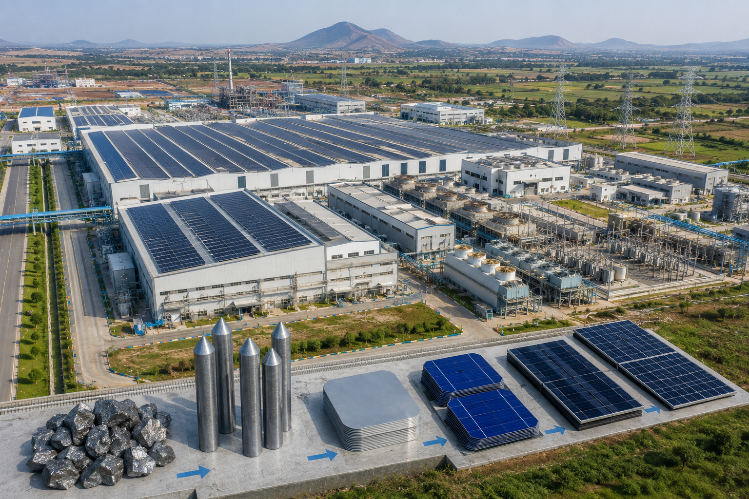 Agastya Green Energy Announces ₹7,800 Crore Investment in 12 GW Solar Ingot and Wafer Manufacturing
