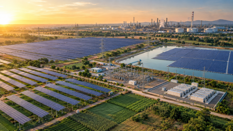 HPCL Expands Renewable Energy Portfolio with Innovative Solar Projects Across India
