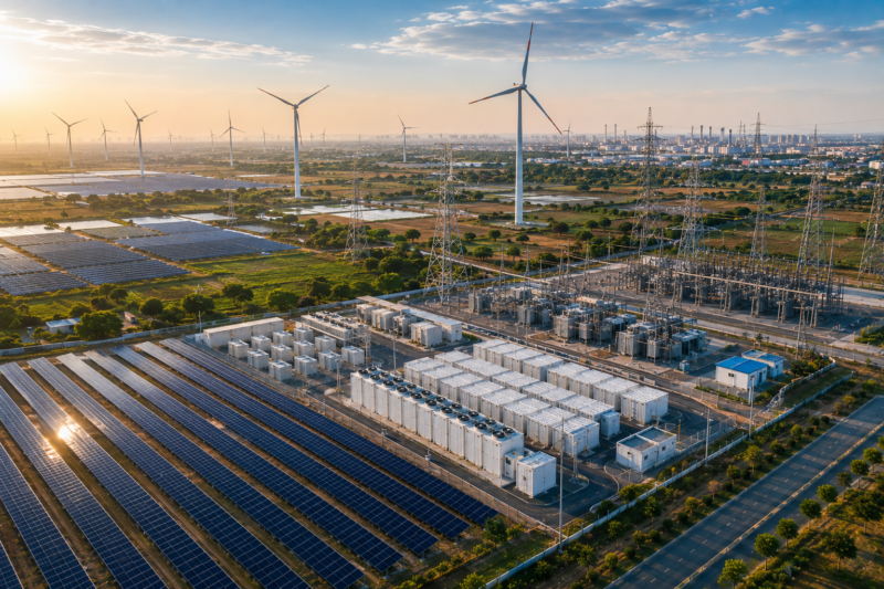India’s Renewable Energy Share Set to Cross 35% by 2030, but Grid and Storage Challenges Remain