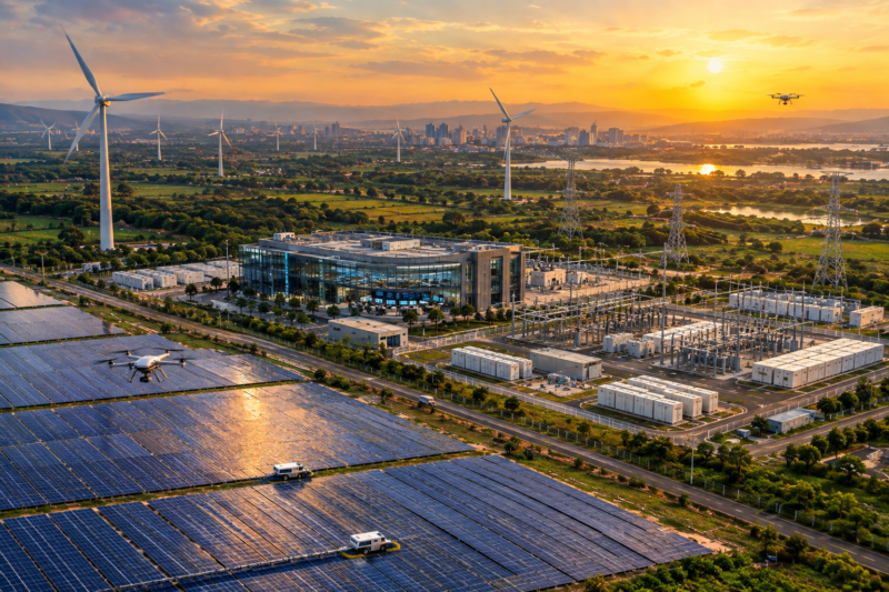 The Growing Role of Automation in Solar, Wind and Hydropower Operations