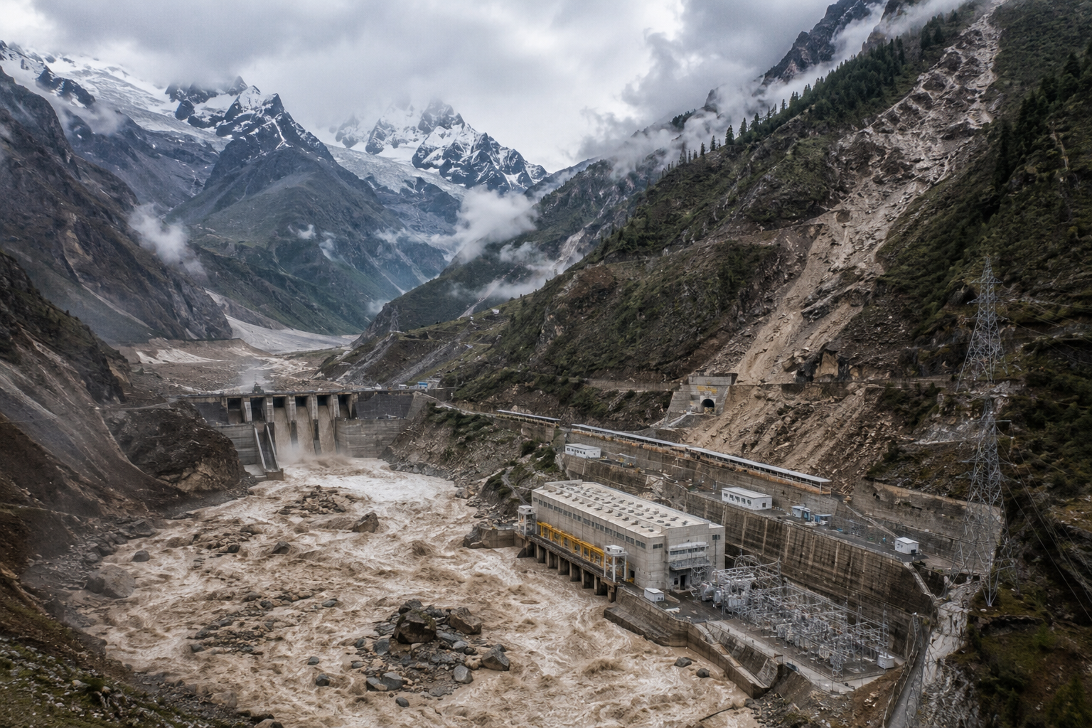 Climate Change and the Rising Risk to Himalayan Hydropower Infrastructure