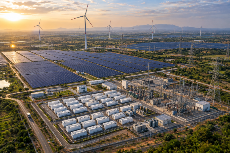 India Proposes Mandatory Battery Storage for New Solar and Wind Projects from 2027